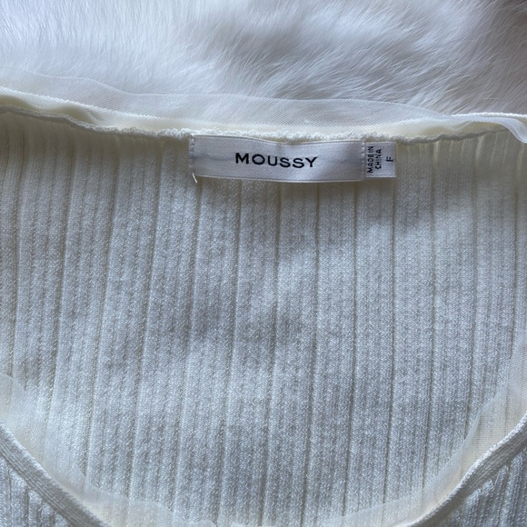 MOUSSY Ribbed Knit Long-Sleeve Top - Picture 2 of 6